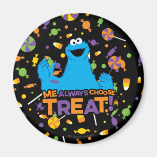 Cookie Monster - Ich wähle immer ein Leckerli Magnet