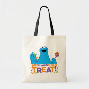Cookie Monster - Ich wähle immer Leckerei Tragetasche