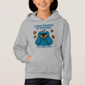 Cookie Monster in Training – Snack Squad Leader Hoodie (Vorderseite)