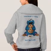 Cookie Monster in Training – Snack Squad Leader Hoodie (Rückseite)