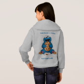 Cookie Monster in Training – Snack Squad Leader Hoodie (Schwarz voll)