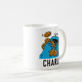Cookie Monster isst alle Kekse Kaffeetasse (VorderseiteRechts)