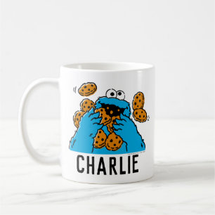 Cookie Monster isst alle Kekse Kaffeetasse