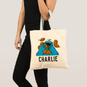 Cookie Monster isst alle Kekse Tragetasche (Vorderseite (Produkt))