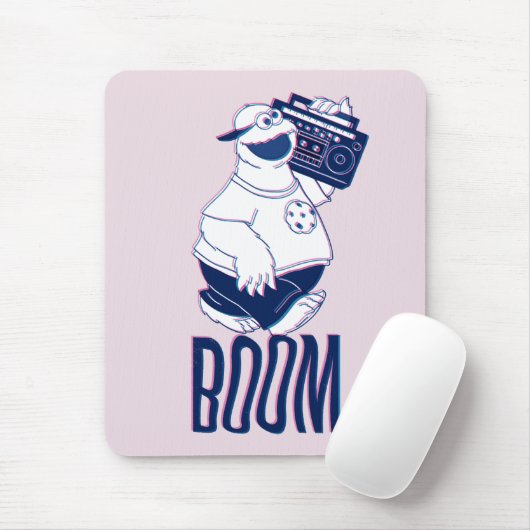 Cookie Monster | Jamming mit der Boom Box Mousepad (Mit Mouse)