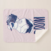 Cookie Monster | Jamming mit der Boom Box Sherpadecke (Vorderseite (Horizontal))