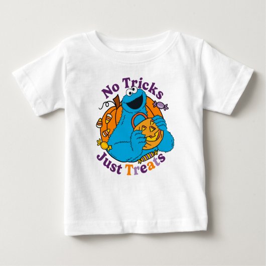 Cookie Monster | Keine Tricks nur Leckereien Baby T-shirt (Vorderseite)