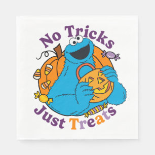 Cookie Monster   Keine Tricks nur Leckereien Serviette