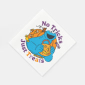 Cookie Monster | Keine Tricks nur Leckereien Serviette (Ecke)