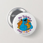 Cookie Monster | Keine Tricks, nur Leckerlis Button (Vorne & Hinten)