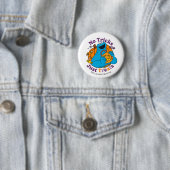 Cookie Monster | Keine Tricks, nur Leckerlis Button (Beispiel)