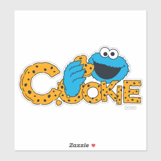 Cookie Monster | Keks! Aufkleber (Blatt)