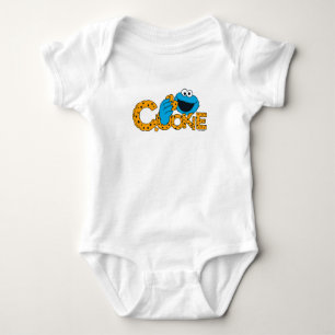 Cookie Monster Keks! Baby Strampler