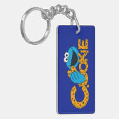 Cookie Monster | Keks! Schlüsselanhänger (Vorderseite links)