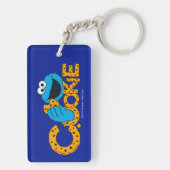 Cookie Monster | Keks! Schlüsselanhänger (Rückseite)