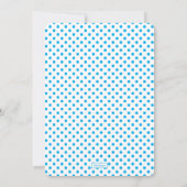 Cookie Monster Kinderdusche Einladung (Rückseite)