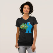Cookie Monster | Kleeblatt Liebe T-Shirt (Vorne ganz)