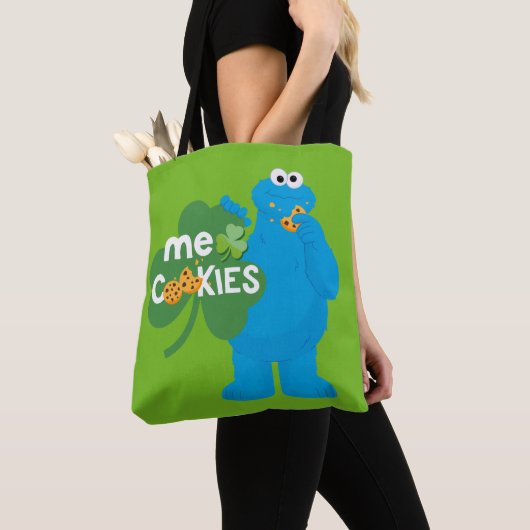 Cookie Monster | Kleeblatt Liebe Tasche (Von Nahem)