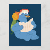 Cookie Monster Lesen einer Karte (Vorderseite)