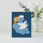Cookie Monster Lesen einer Karte (Stehend Vorderseite)