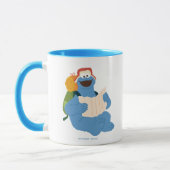 Cookie Monster Lesen einer Karte Tasse (Links)