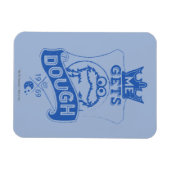 Cookie Monster Me bekommt Teig Magnet (Horizontal)