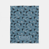 Cookie Monster | Me Hunger Muster Fleecedecke (Vorderseite)