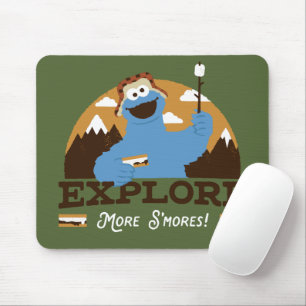 Cookie Monster Mehr S'mores entdecken Mousepad