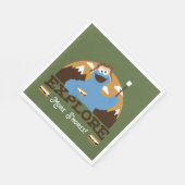 Cookie Monster | Mehr S'mores entdecken Serviette (Ecke)