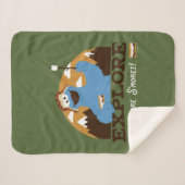 Cookie Monster | Mehr S'mores entdecken Sherpadecke (Vorderseite (Horizontal))