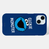 Cookie Monster-Muster Case-Mate iPhone Hülle (Rückseite (Horizontal))