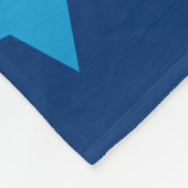 Cookie Monster-Muster Fleecedecke (Ecke)