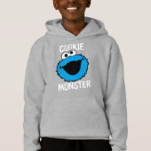 Cookie Monster-Muster Hoodie (Vorderseite)