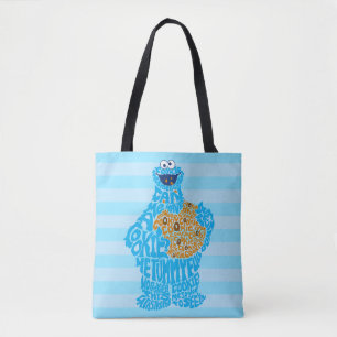 Cookie Monster Musterfilter Tasche
