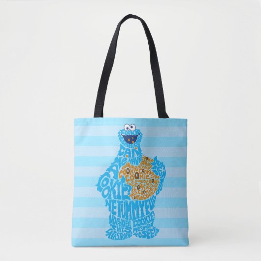 Cookie Monster Musterfilter Tasche (Vorderseite)