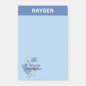 Cookie Monster | Name hinzufügen Post-it Klebezettel (Vorderseite)