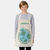 Cookie Monster | Name hinzufügen Schürze (Getragen)