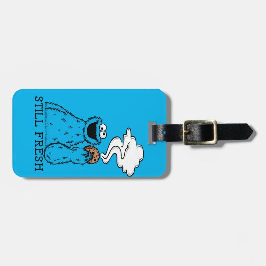 Cookie Monster | Noch frisch Gepäckanhänger (Vorderseite horizontal)