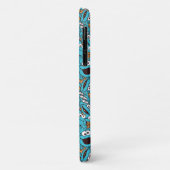 Cookie Monster | Nom Nom Nom Muster Case-Mate iPhone Hülle (Hinten/Links)