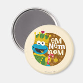 Cookie Monster Nutcracker Magnet (Vorderseite/Rückseite)