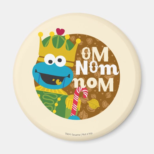 Cookie Monster Nutcracker Magnet (Vorne)