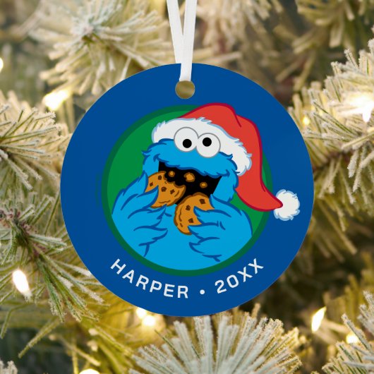 Cookie Monster | Official Christmas Cookie Tester Ornament Aus Metall (InSitu)