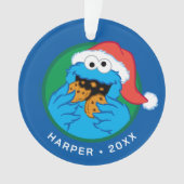 Cookie Monster | Offizieller Weihnachts-Cookie-Tes Ornament (Vorderseite)