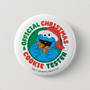 Cookie Monster   Offizieller Weihnachtskochtest Button