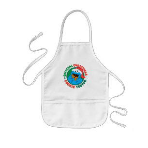 Cookie Monster   Offizieller Weihnachtskochtest Kinderschürze