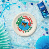 Cookie Monster | Offizieller Weihnachtskochtest Pappteller (Party)