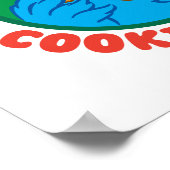 Cookie Monster | Offizieller Weihnachtskochtest Poster (Ecke)