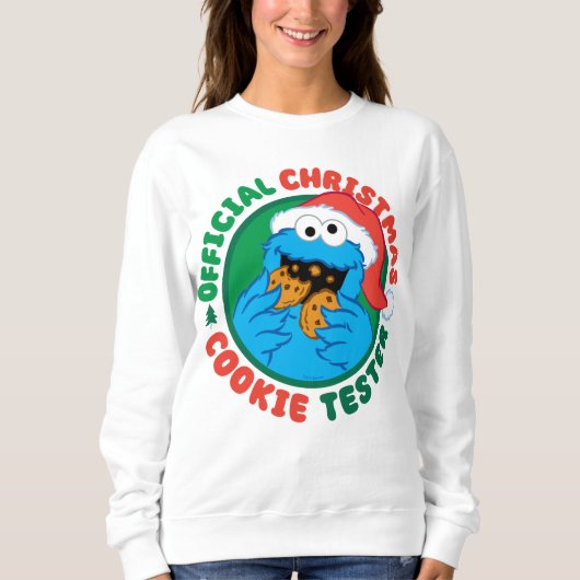 Cookie Monster | Offizieller Weihnachtskochtest Sweatshirt (Vorderseite)