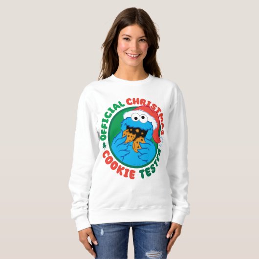 Cookie Monster | Offizieller Weihnachtskochtest Sweatshirt (Vorne ganz)