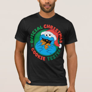 Cookie Monster Offizieller Weihnachtskochtest T-Shirt